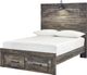 Pied de lit avec rangement double double Drystan, brun, Signature Design by Ashley®-2