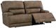Signature Design by Ashley® Time-Piece Earth Power Reclining Sofa with Adjustable Headrest-3
