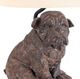 Crestview Collection Bulldog 2-Piece Brown Table Lamp Set-5