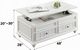 ACME Furniture Natesa White Washed Coffee Table with Lift Top-2
