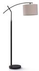 Stylecraft Dudley Black Floor Lamp-0