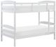 Homelegance® Lani Wire Brushed White Twin over Twin Youth Bunk Bed-0
