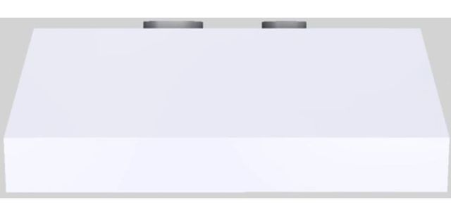 Vent-A-Hood® 48" White Wall Mounted Range Hood-1