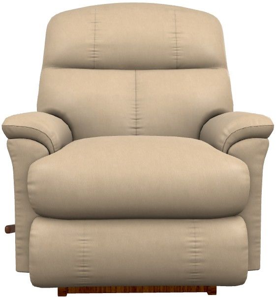 La-Z-Boy® Reed Marshmallow Leather Manual Rocking Recliner-1