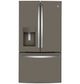 GE® 36" 22.1 Cu. Ft. Fingerprint Resistant Slate Counter Depth French Door Refrigerator-0