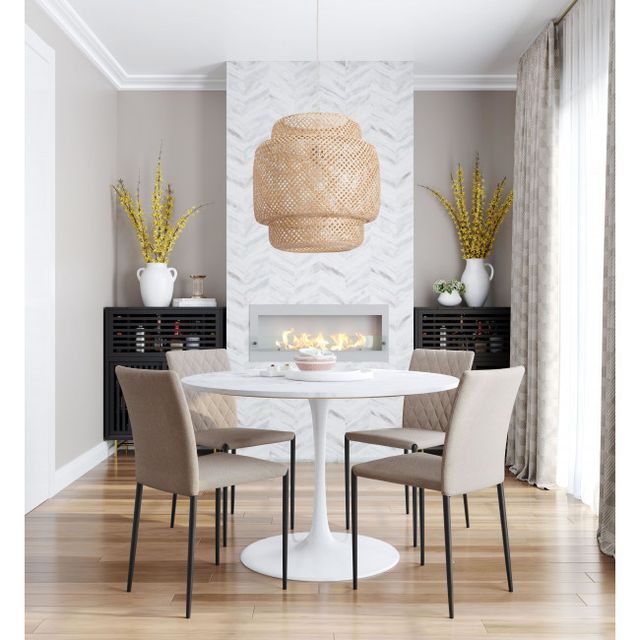 Zuo® Modern Finch Natural Ceiling Lamp-2
