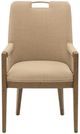 Michael Amini® Portrait Sienna Brown Dining Arm Chair-1