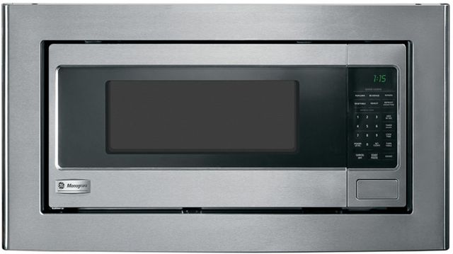 Monogram® 30" Stainless Steel Microwave Trim Kit-1