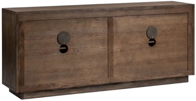 Classic Home Oakridge Havana Brown 4-Door Cabinet-4