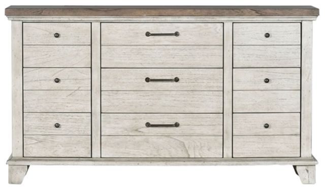 Steve Silver Co. Bear Creek White Smoke Dresser-2