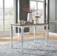 Liberty Furniture Ocean Isle Weathered Pine Gathering Table with Antique White Base-3