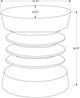 Monarch Specialties Inc. Brown Accent Table -1
