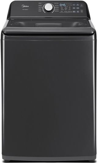 Midea 4.4 Cu. Ft. Metallic Gray Smart Agitator Top Load Washer