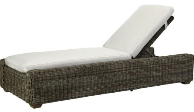 Lane Venture® Oasis Ash/White Adjustable Chaise-0