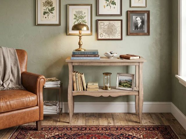 Sunny Designs™ Beach Pebble Console Table-1