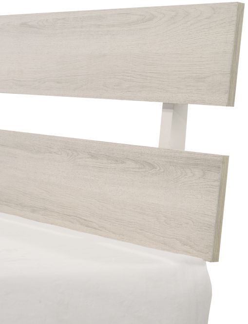 Crown Mark Atticus White Twin Panel Bed-3