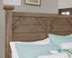 Vaughan-Bassett Centennial Solids Chestnut Creek Fawn Queen Plank Poster Bed-1