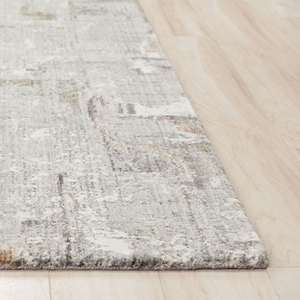 Rizzy Home Anatolia Gray/Ivory 5'x8' Rectangular Rug-1