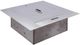 Breeo® Zentro® 24" Stainless Steel Square Fire Pit Insert-0