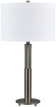 Crestview Collection Lochley 2-Piece Gunmetal Table Lamp Set-1