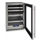 U-Line 5 Class 24" 5.1 Cu. Ft. Stainless Steel Wine Cooler-2