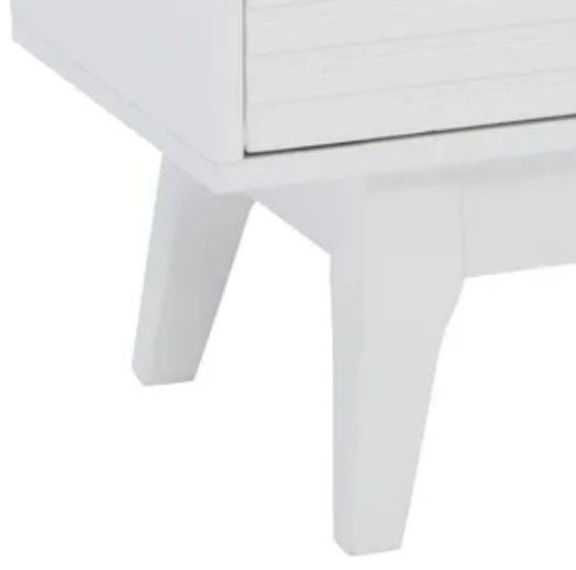 Powell® Waves White Bookcase-2