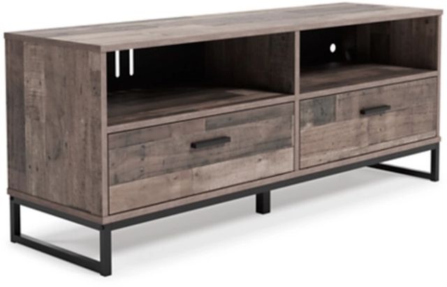 Signature Design by Ashley® Neilsville Multi Gray Rich Brown 59" TV Stand-0