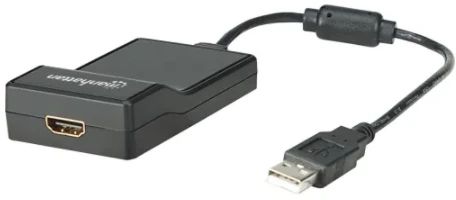 Manhattan USB 2.0 to HDMI Adapter-0