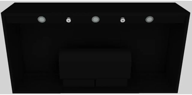 Vent-A-Hood® 48" Black Wall Mounted Range Hood-2
