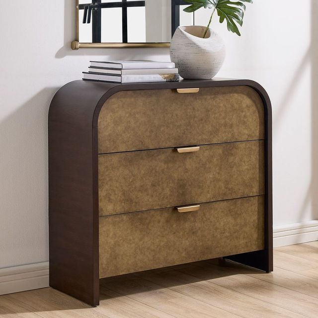 Uttermost® Byrams Brown/Walnut Stained 3-Drawer Chest-1