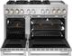 JennAir® RISE™ 48" Stainless Steel Pro Style Dual Fuel Range-1