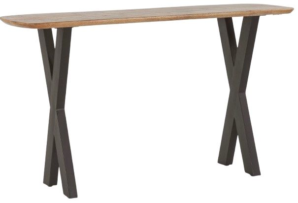Home Trends & Design Rapallo Natural Console Table-0
