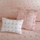 Olliix by Urban Habitat Pink Twin/Twin XL Brooklyn Cotton Jacquard Comforter Set-5