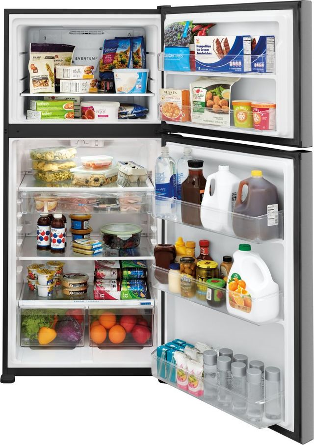 Frigidaire® 30" 20 Cu. Ft. Stainless Steel Garage Ready Top Freezer Refrigerator -2