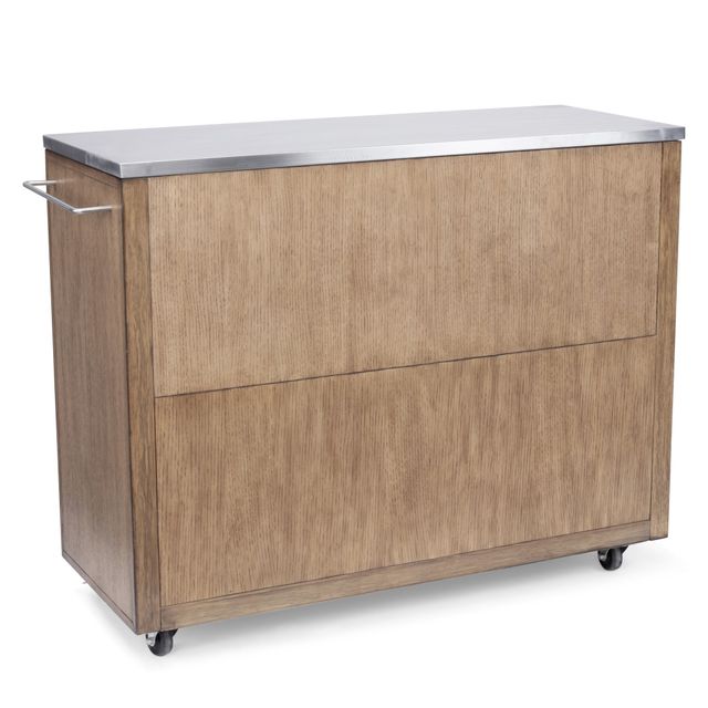 homestyles® Big Sur Brown Kitchen Cart-1