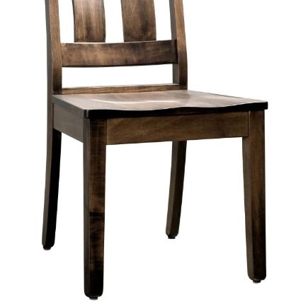 Country View Woodworking Customizable MIYW-55BM Dining Side Chair-1