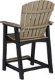 Signature Design by Ashley® Fairen Trail 2-Piece Black/Driftwood Outdoor Counter Stool Set-3