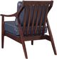 Braxton Culler Customizable Hollyn Leather Accent Chair-3