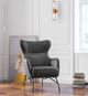 Emerald Home Franky Black Accent Chair-1