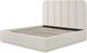 TOV Furniture Parker Cream Chenille King Panel Bed-5