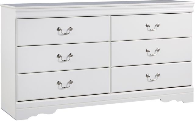 Signature Design by Ashley® Anarasia White Dresser and Mirror-1