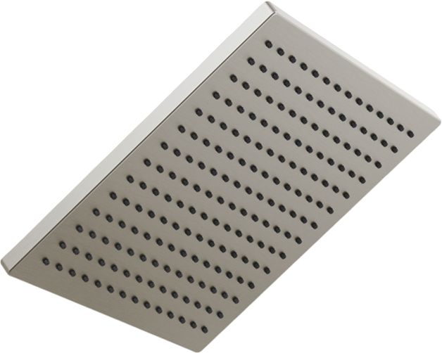Delta Universal Showering Components 12" Lumicoat® Stainless Square Single-Setting Metal Raincan Shower Head-0