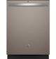 GE® 24" Fingerprint Resistant Slate Built-In Dishwasher-0