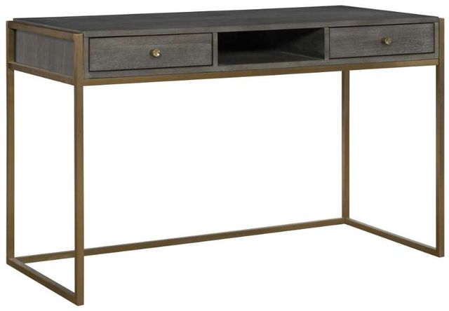 Uttermost® Taja Dark Gray/Gold Writing Desk-0