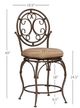 Powell® Baila Bronze/Tan Big and Tall Counter Stool-2
