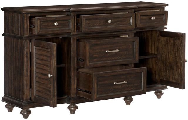 Mazin Furniture Cardano Driftwood Charcoal Buffet-2