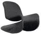 Four Hands Portia Vintage Coal Iron/Polyethylene Outdoor Rocking Chair-0