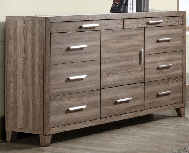 New Classic® Home Furnishings Harrisburg Walnut Dresser-2