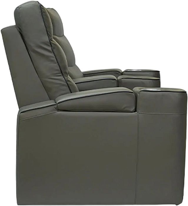 Palliser® Furniture Customizable Beckett 2-Piece Curved Power Reclining Theater Seating with Power Headrest, Lumbar support-3
