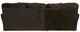 Jackson Furniture Mammoth 2-Piece Chocolate Left-Arm Facing Loveseat Sectional and Chaise-3